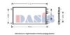AKS DASIS 402004N Condenser, air conditioning